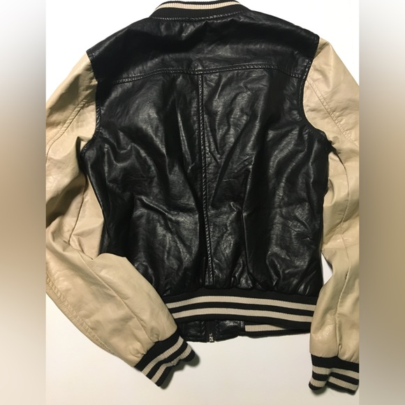 VINTAGE LEATHER JACKET - Picture 3 of 3